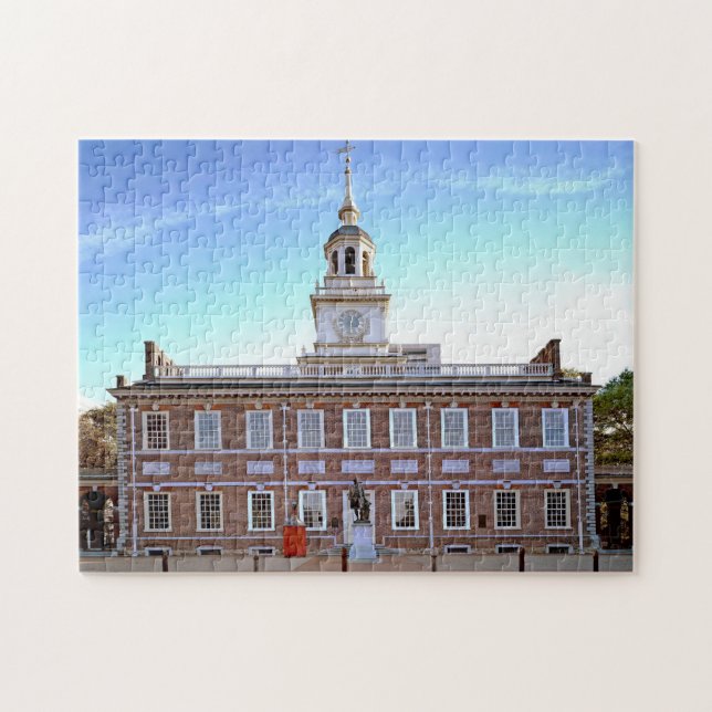 Puzzle Independence Hall Philadelphie. (Horizontal)