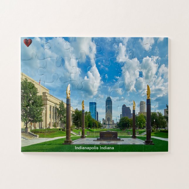 Puzzle Indianapolis Indiana (Horizontal)