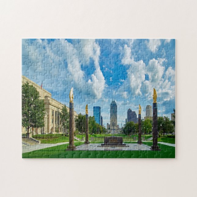 Puzzle Indianapolis Indiana. (Horizontal)
