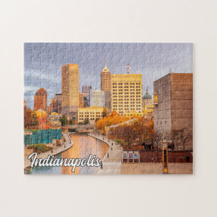 Puzzle Indianapolis, Indiana, États-Unis