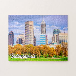 Puzzle Indianapolis, Indiana, États-Unis