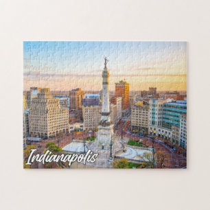 Puzzle Indianapolis, Indiana, États-Unis