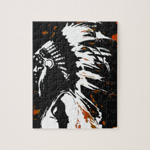 Puzzle Indien d'Amerique indigène