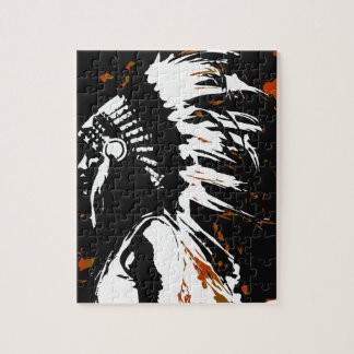 Puzzle Indien d'Amerique indigène