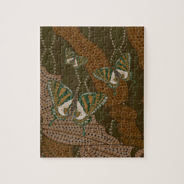 Puzzle indigène de machaon (Vertical)