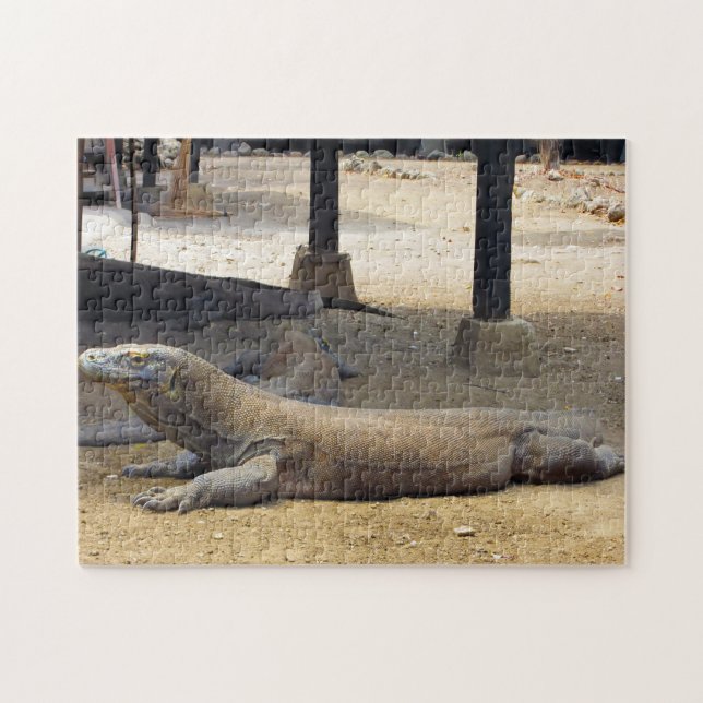 Puzzle Indonésie Parc national du Komodo Dragon. (Horizontal)