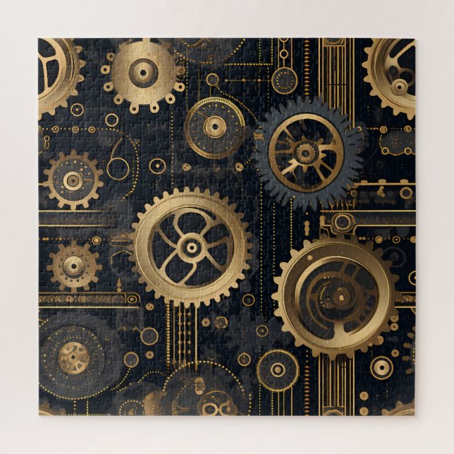 Puzzle industriel chic (Vertical)