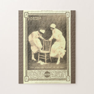 Puzzle infirmière vintage