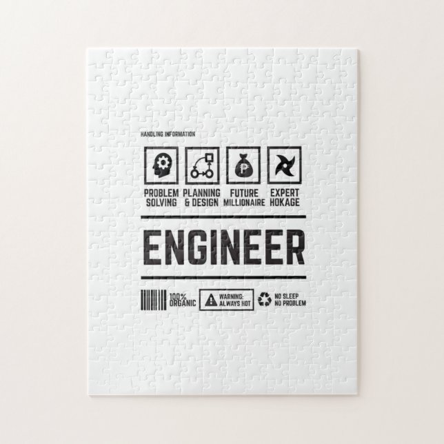 Puzzle ingénieur (Vertical)