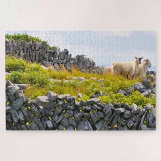 Puzzle Inisheer Aran Islands Galway Irlande. (Horizontal)