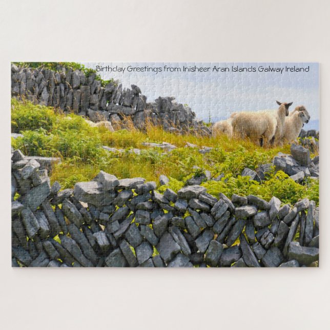 Puzzle Inisheer Aran Islands Galway Irlande. Jigsaw Puzzl