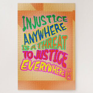 Puzzle Injustice Partout...Menace Pour La Justice Partout