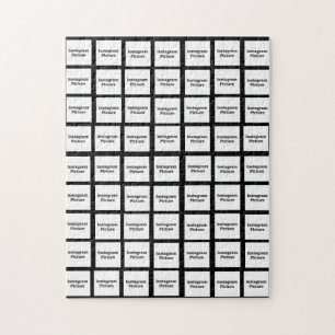 Puzzle Insérez les photos ou l'Instagram