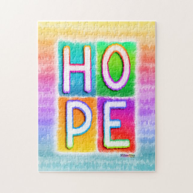 Puzzle inspiré d'espoir (Vertical)