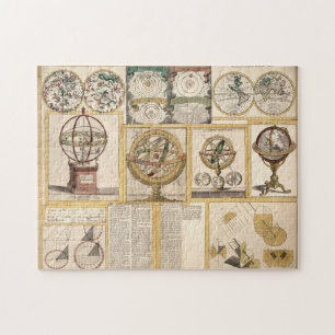 Puzzle Instruments Astronomiques Carte Céleste Carte du M