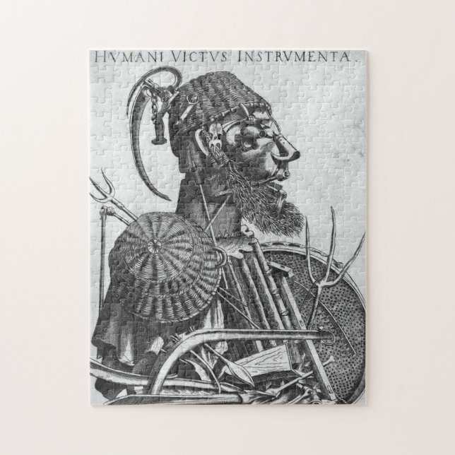 Puzzle Instruments de subsistance humaine, Arcimboldo (Vertical)
