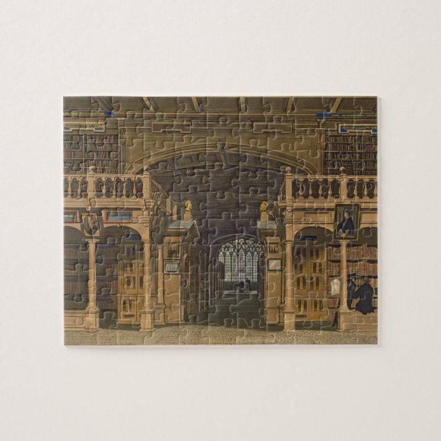Puzzle Intérieur de la bibliothèque de Bodleian, (Horizontal)