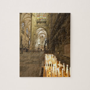 Puzzle Intérieur de la cathédrale Saint-Pierre de Ratisbo