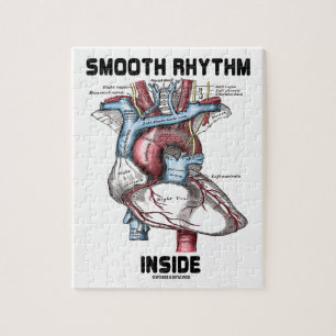 Puzzle Intérieur doux de rythme (coeur anatomique