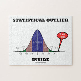 Puzzle Intérieur statistique d'annexe (humour de courbe