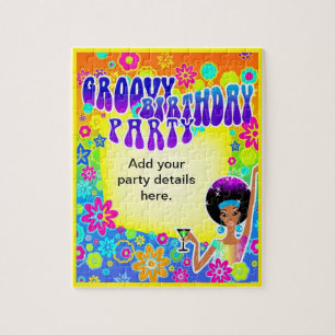 Puzzle Invitation d'anniversaire super