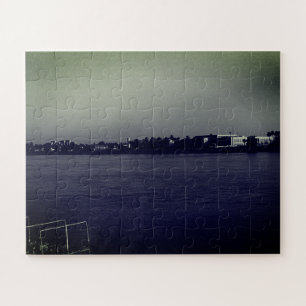 Puzzle Irak vintage Bagdad fleuve forat