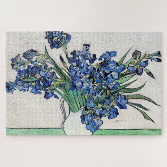 Puzzle Irises (1890) par Vincent Van Gogh (Horizontal)