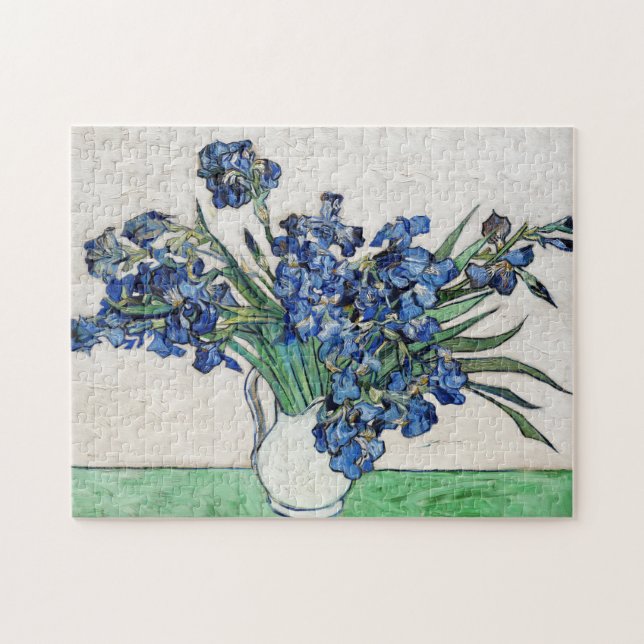 Puzzle Irises (1890) par Vincent Van Gogh (Horizontal)