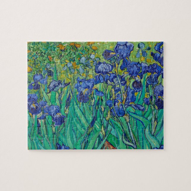 Puzzle Irises de Vincent Van Gogh (Horizontal)