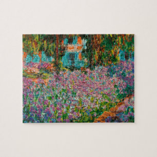 Puzzle Irises Monet Garden Fleurs Giverny