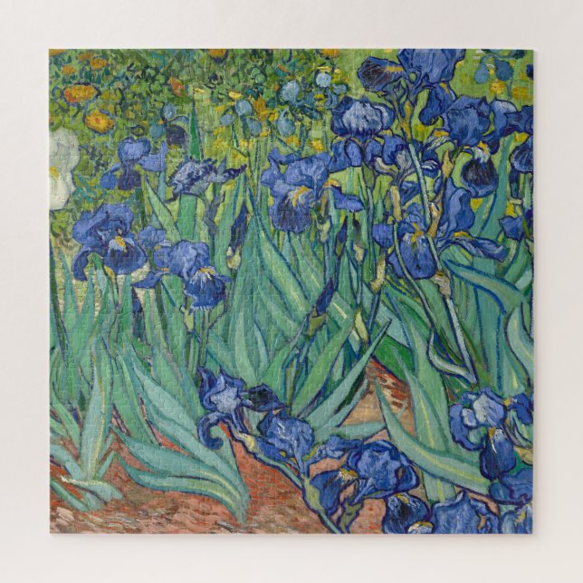 Puzzle Irises par Van Gogh (Vertical)