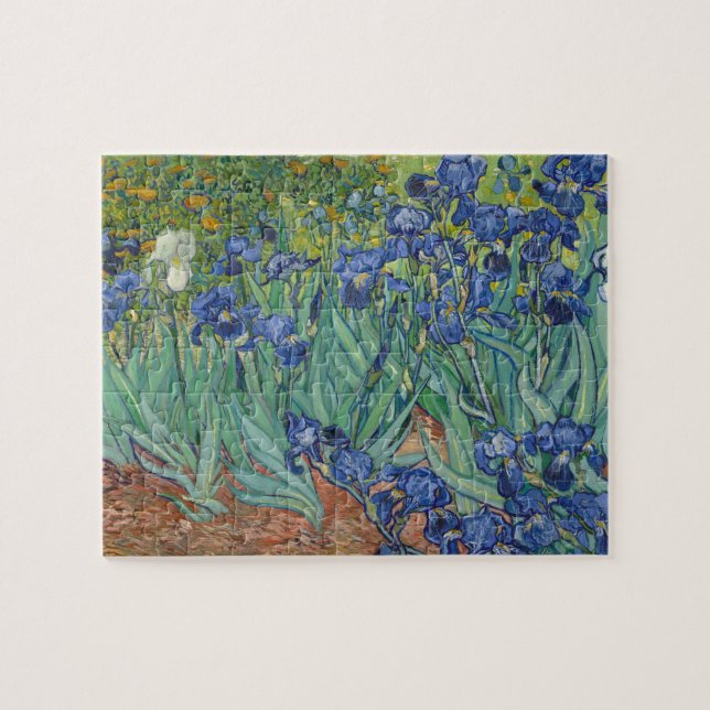 Puzzle Irises par Van Gogh (Horizontal)