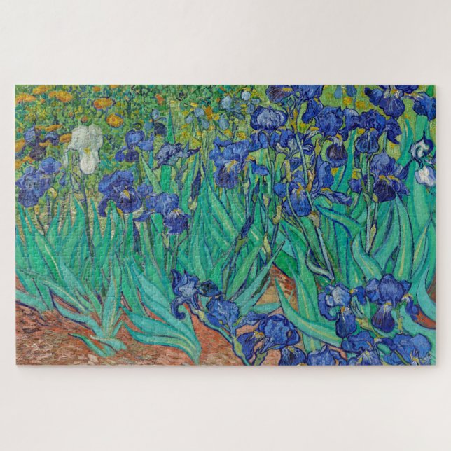 Puzzle Irises par Van Gogh Art Peinture (Horizontal)