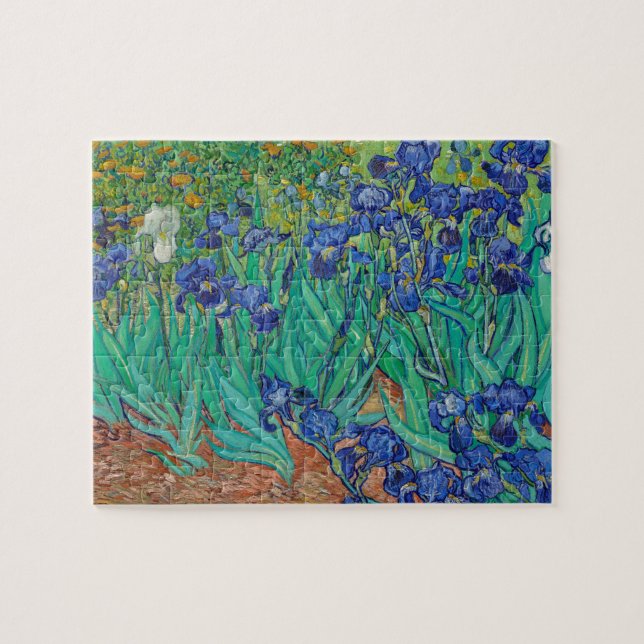 Puzzle Irises par Van Gogh Art Peinture (Horizontal)