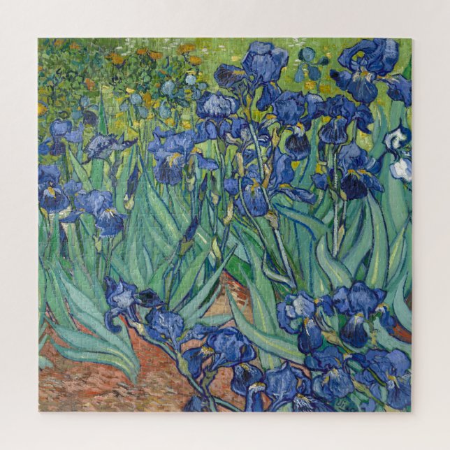 Puzzle Irises par Van Gogh Art Peinture (Vertical)