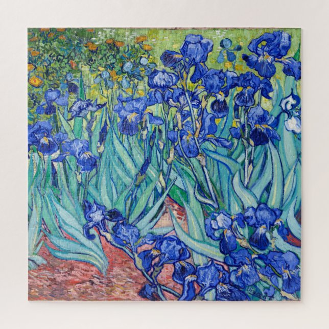 Puzzle Irises Vincent van Gogh (Vertical)