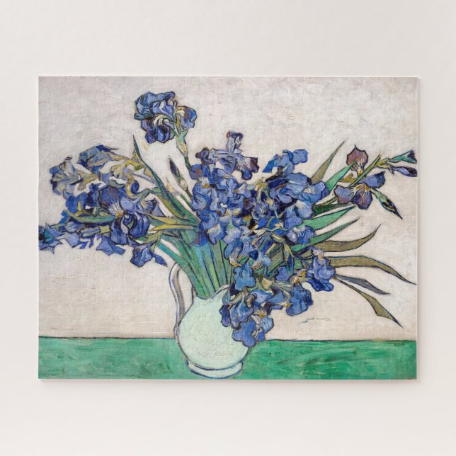 Puzzle Irises | Vincent van Gogh | (Horizontal)