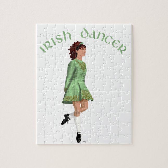 Puzzle Irish Step Dancer (Vertical)