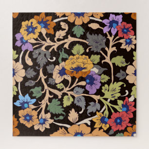 Puzzle Islamique Classique : Ornement Floral sans Seamles