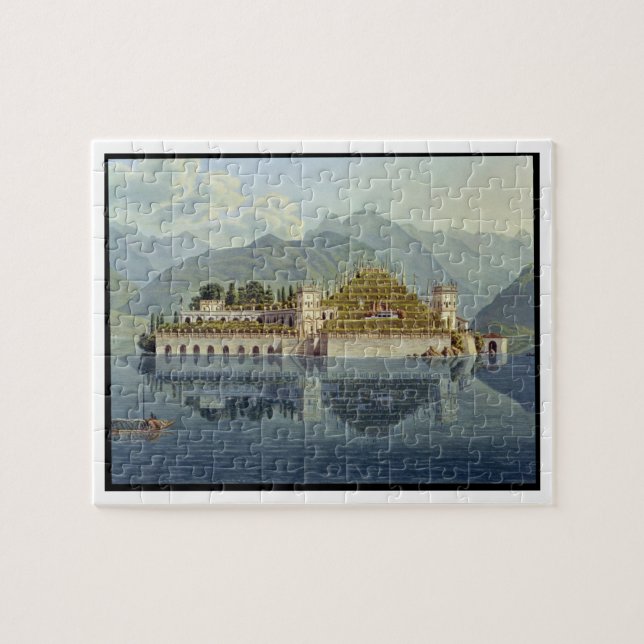 Puzzle Isola Bella, lac Maggiore : les jardins en (Horizontal)