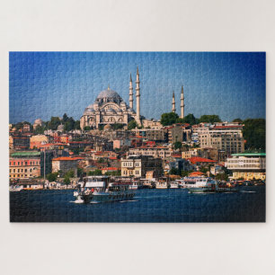 Puzzle Istanbul, panorama du Sultan Ahmed, Turquie /Grand