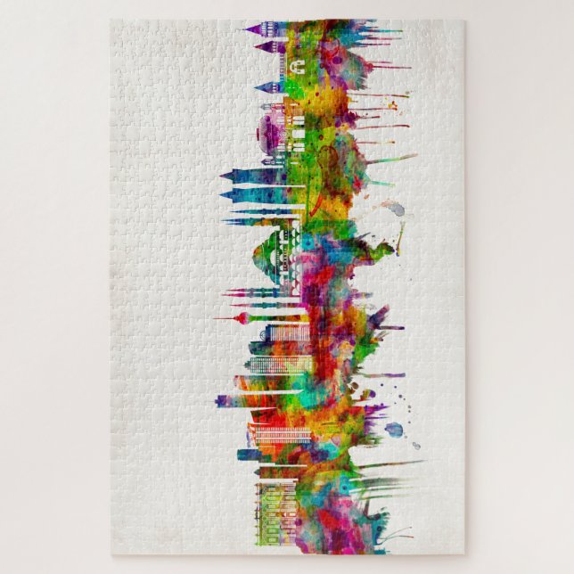 Puzzle Istanbul Turquie Skyline (Vertical)