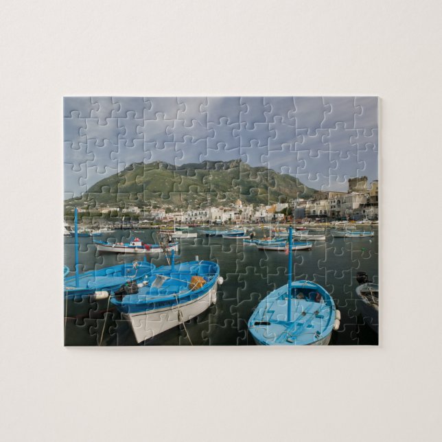 Puzzle ITALIE, Campanie, (Baie de Naples), ISCHIE, FORIO: (Horizontal)