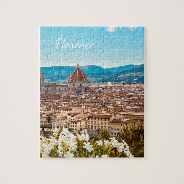 Puzzle Italie customisée Florence Photographie (Vertical)