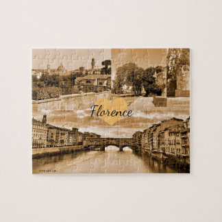 Puzzle Italie customisée Florence Photographie