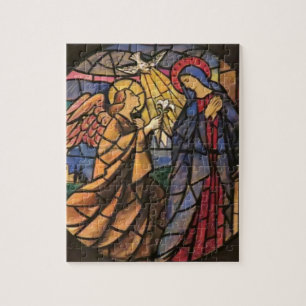 Puzzle Italie de fenêtre en verre teinté d'annon