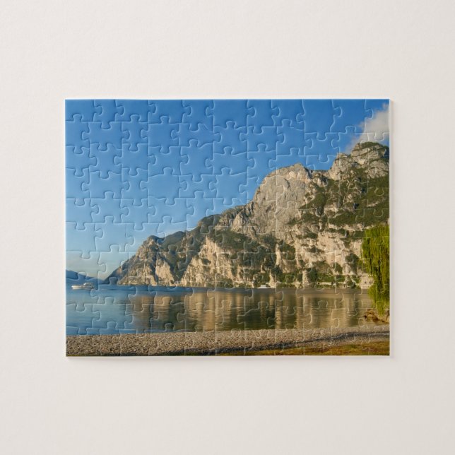 Puzzle Italie, Riva del Garda, lac de Garde, mont (Horizontal)