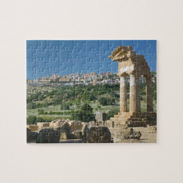 Puzzle Italie, Sicile, Agrigente, La Valle dei Templi, (Horizontal)