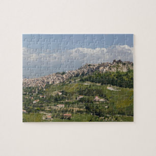 Puzzle Italie, Sicile, Enna, Calascibetta, Matin View