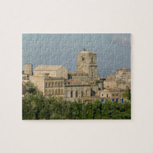 Puzzle Italie, Sicile, Enna, ville vue depuis Rocca di 2
